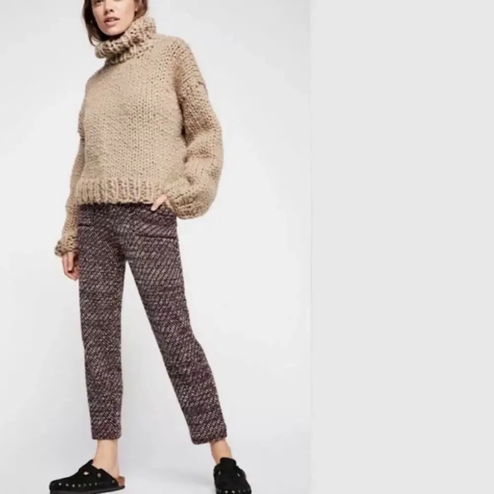 NWT! Free People Cozy Knit Trousers size Medium